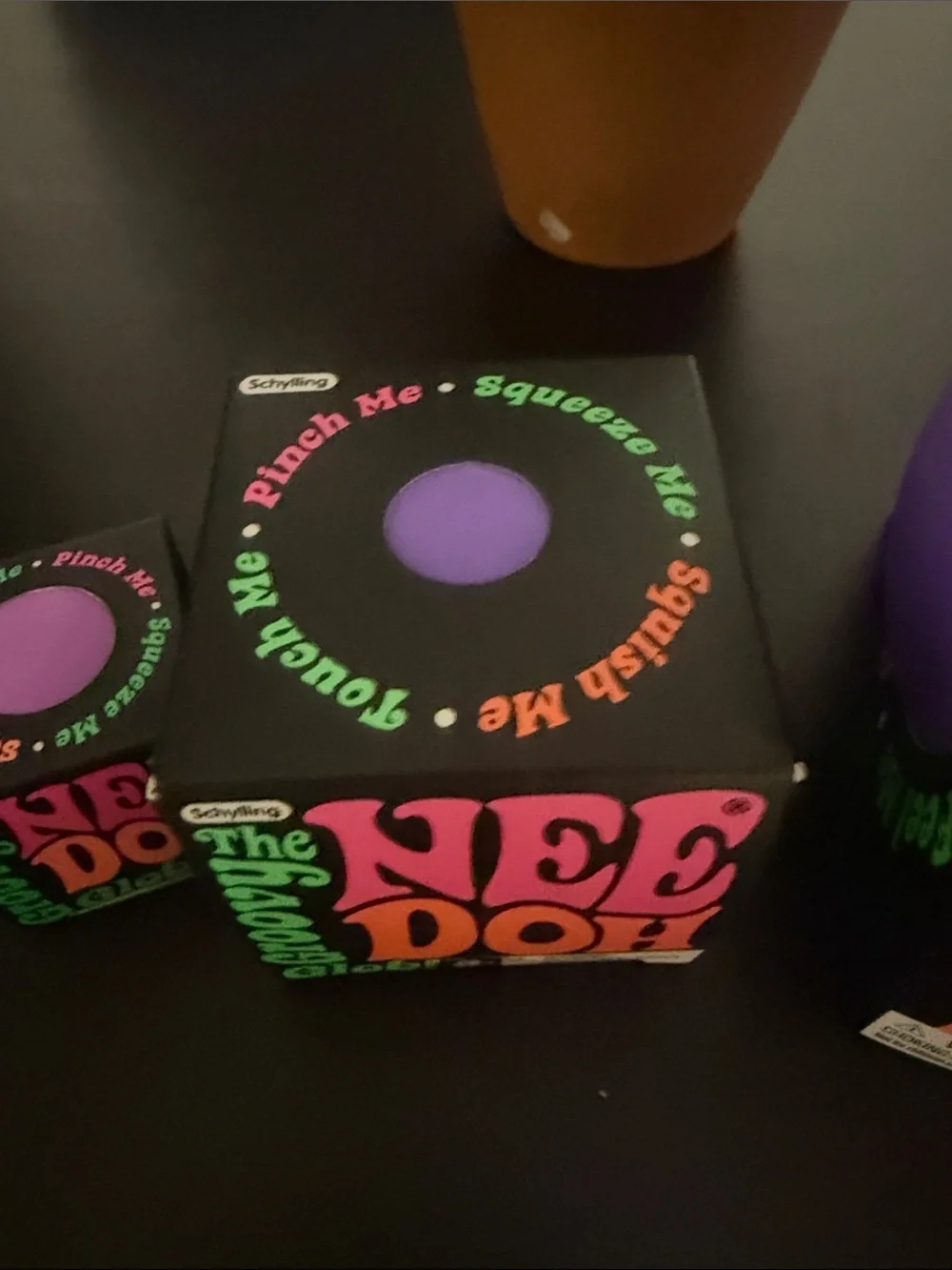 Schylling Super NeeDoh Groovy Globe – Purple Stress Toy
